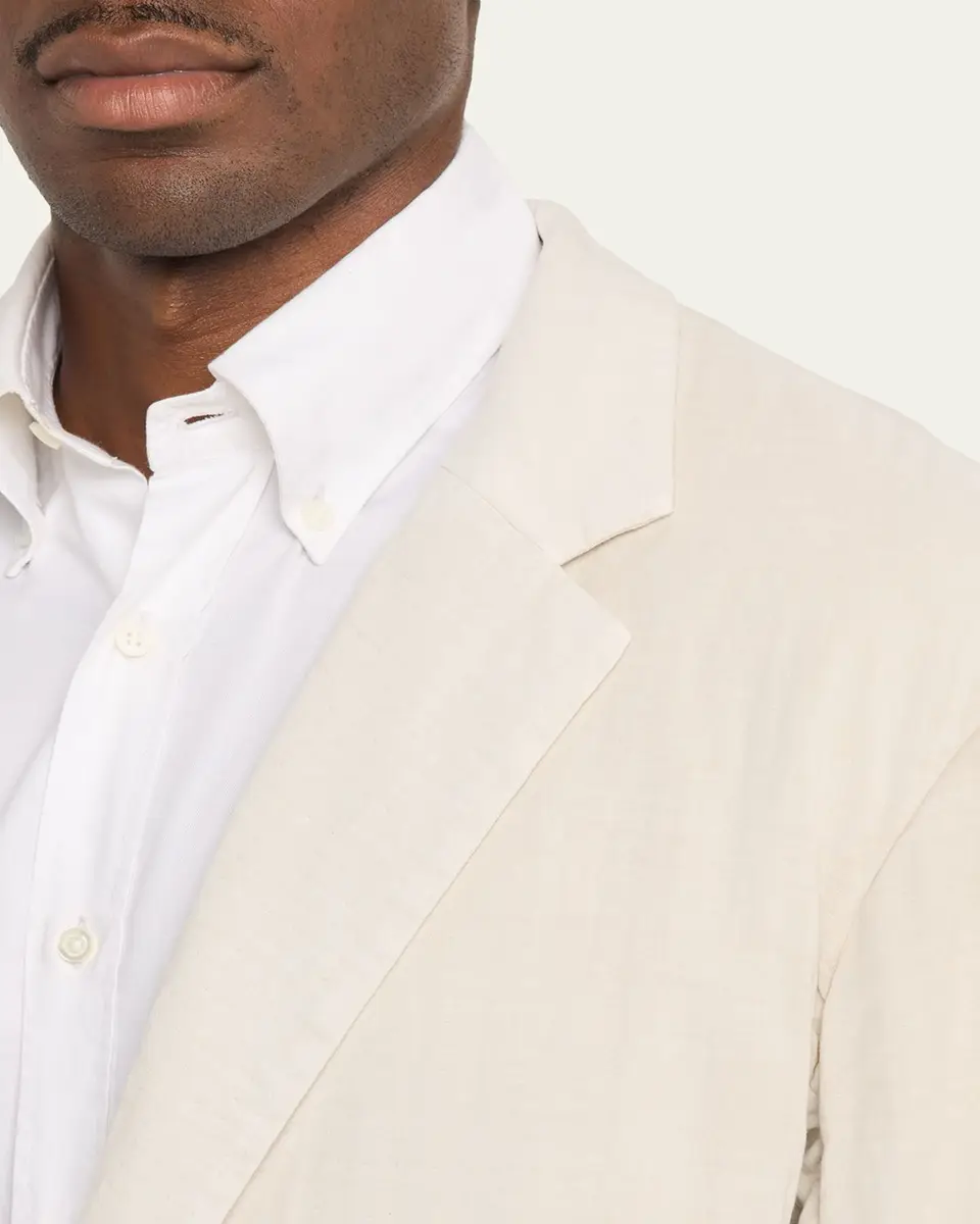 IM MEN Men's Pigment Cotton Single-Breasted Sport Coat | Thumbnail 5