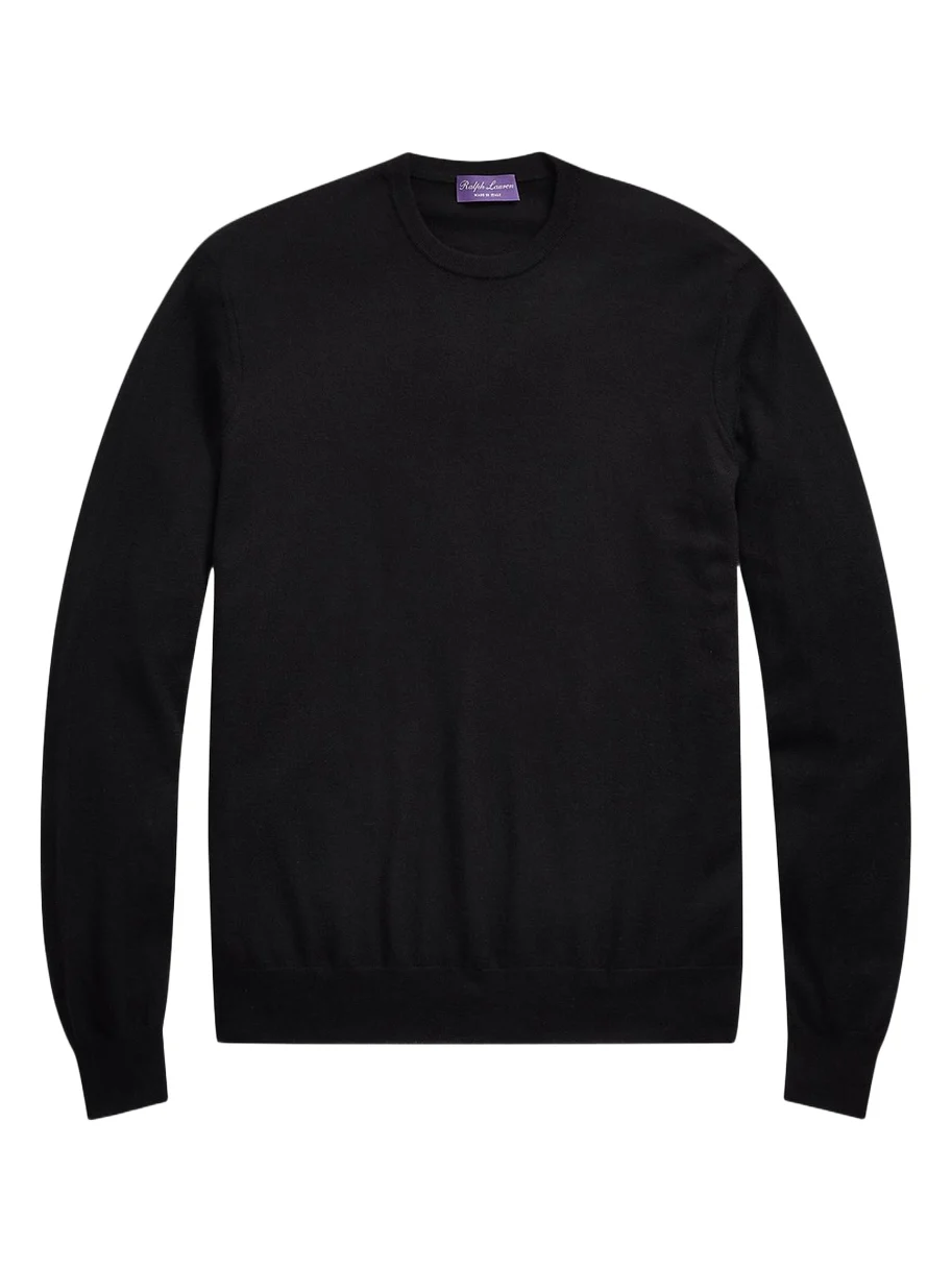 Men's 18GG Cashmere Crewneck Sweater Men's 18GG Cashmere Crewneck Sweater