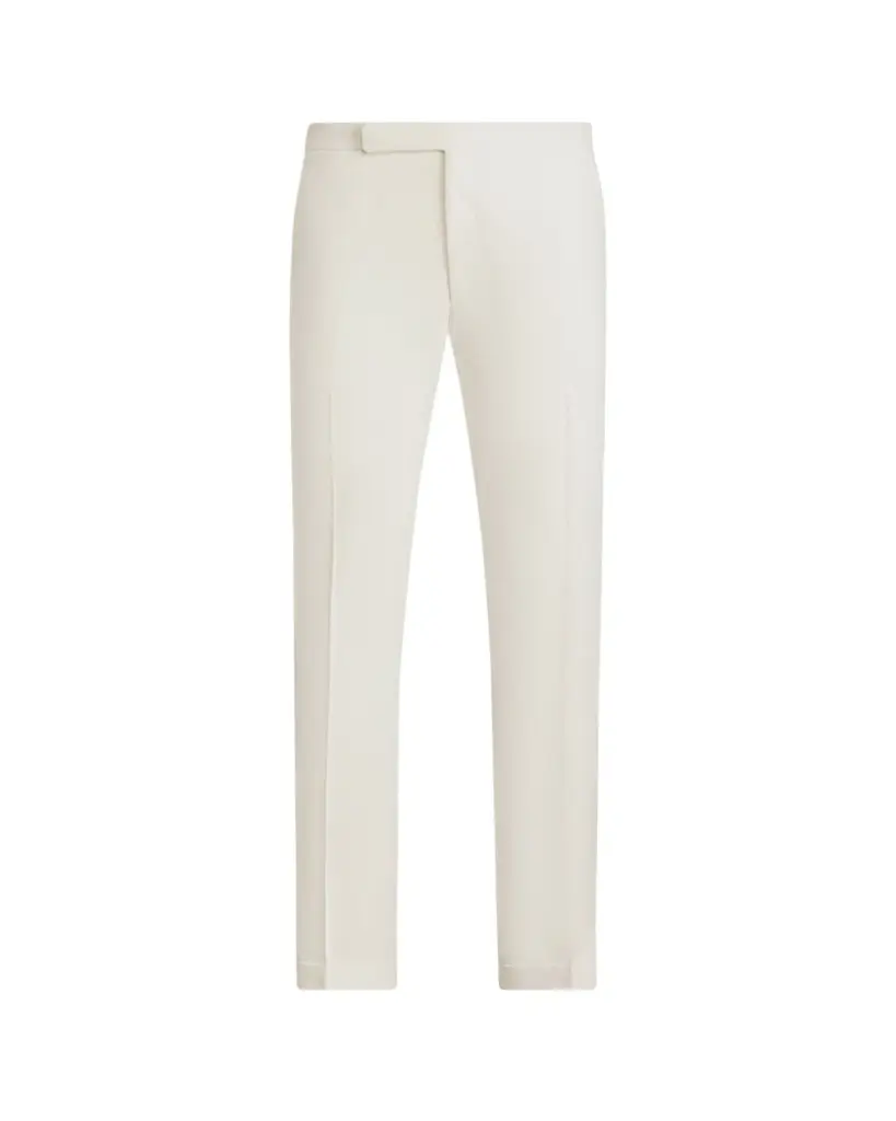 Ralph Lauren Purple Label Men's Gregory Hand-Tailored Linen Trousers | Image 1 Ralph Lauren Purple Label Men's Gregory Hand-Tailored Linen Trousers | Image 1