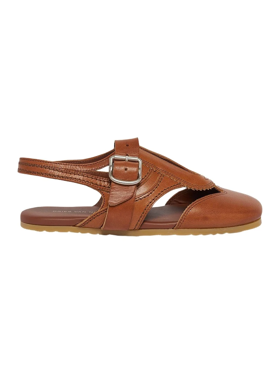 Cutout Leather Slingback Flats Cutout Leather Slingback Flats