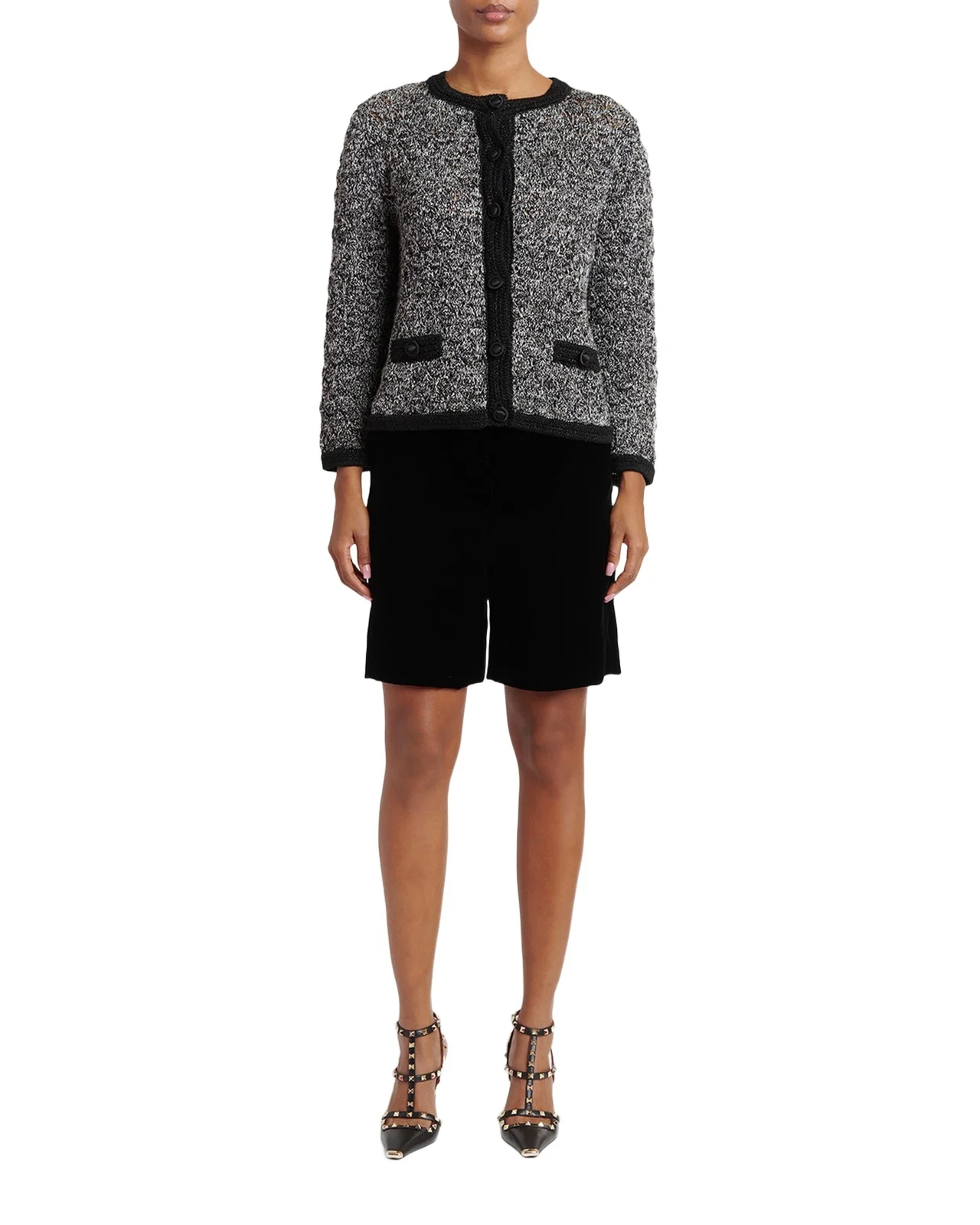 Valentino Garavani Tweed Melange Jacket