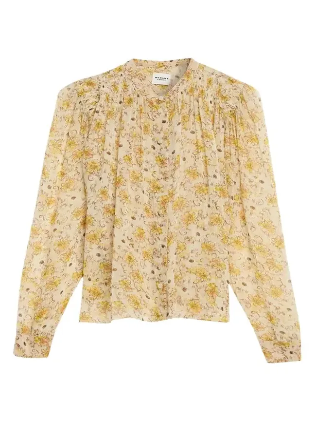 Florine Floral Georgette Blouse Florine Floral Georgette Blouse