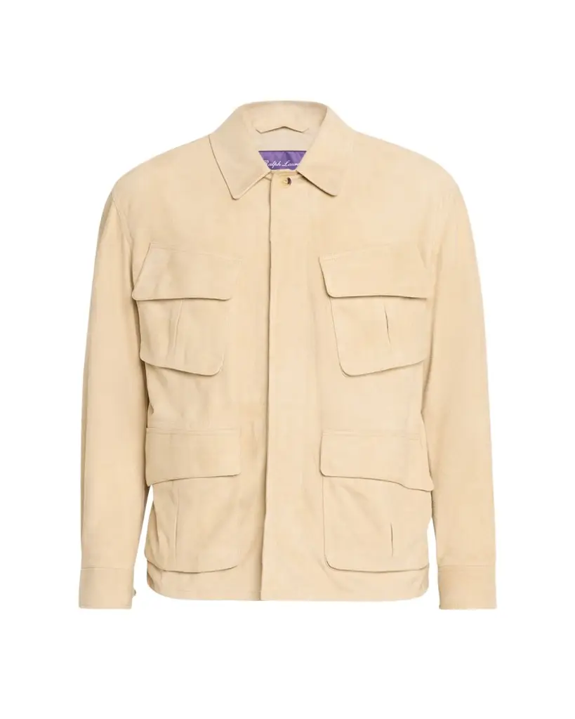 Ralph Lauren Purple Label Men's Suede Field Jacket | Image 1 Ralph Lauren Purple Label Men's Suede Field Jacket | Image 1