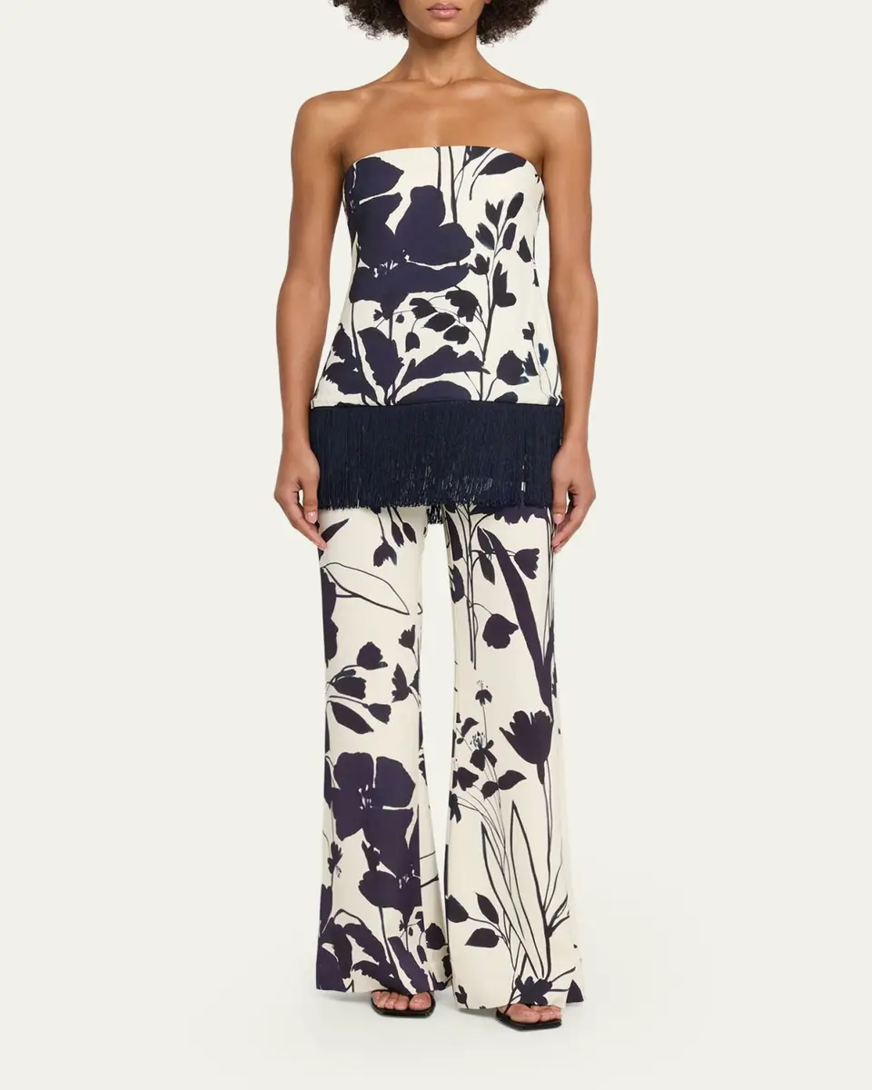 Cara Cara Pisa Printed Flare Pants | Thumbnail 2 Cara Cara Pisa Printed Flare Pants | Thumbnail 2