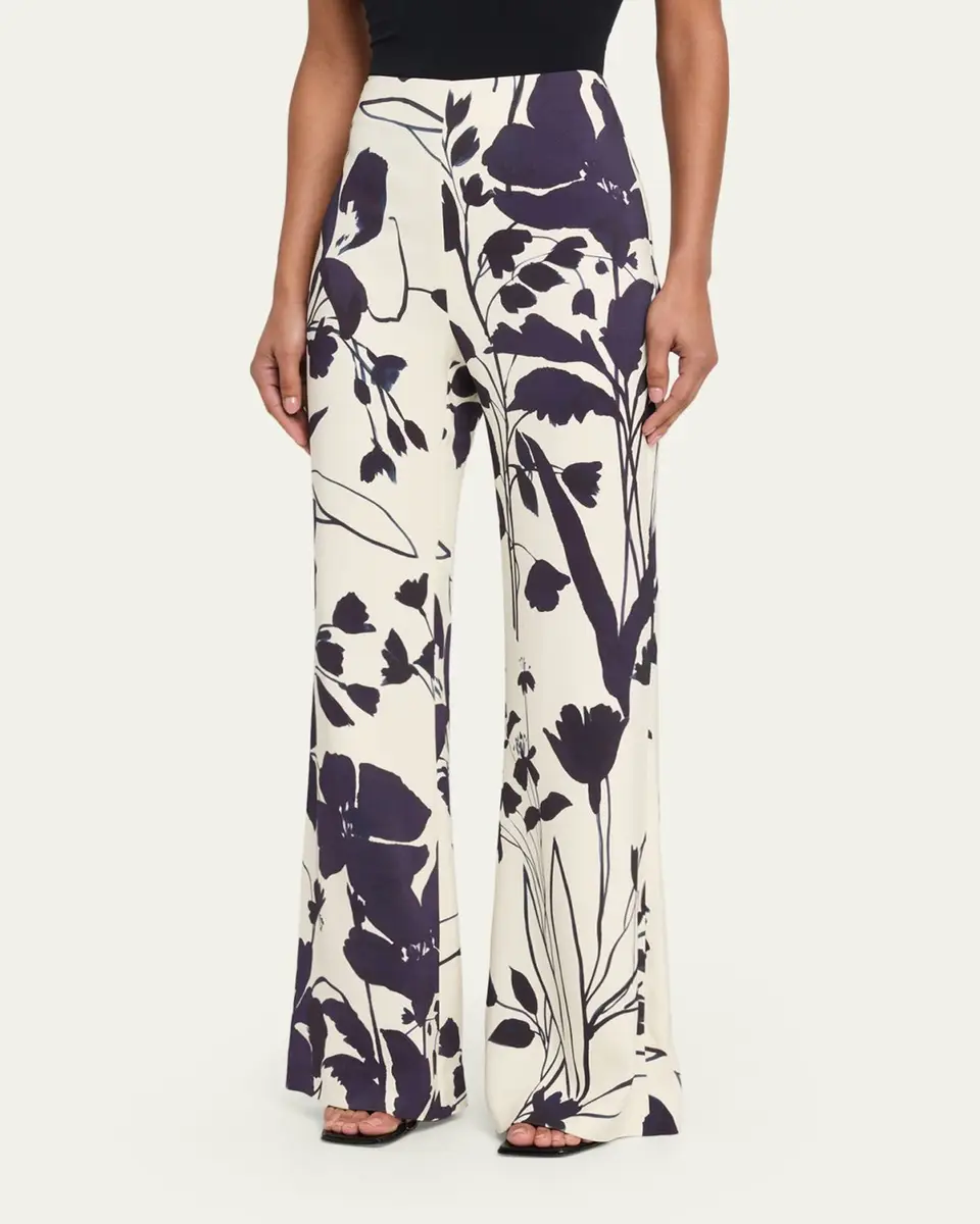 Cara Cara Pisa Printed Flare Pants | Thumbnail 4 Cara Cara Pisa Printed Flare Pants | Thumbnail 4