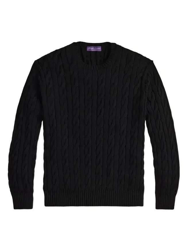 Ralph Lauren Purple Label Men's The Iconic Cable-Knit Sweater