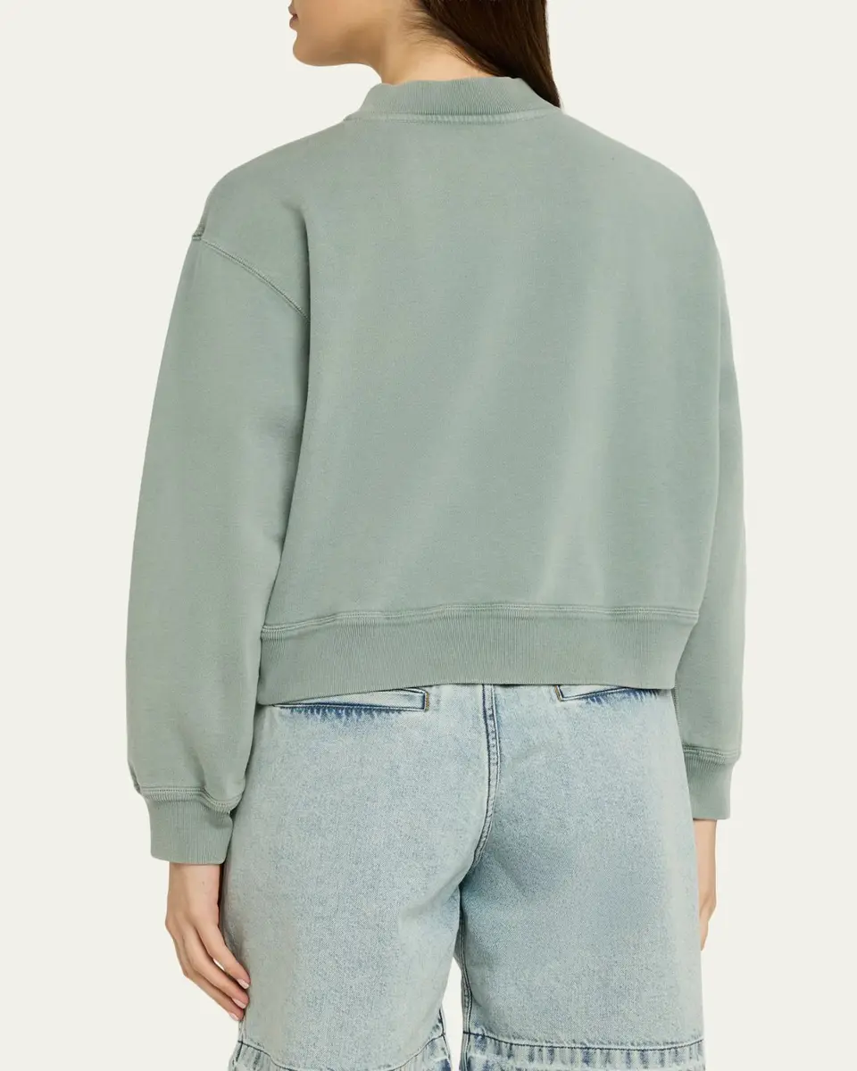 Etoile Isabel Marant Simony Logo-Embroidered Sweatshirt | Thumbnail 3 Etoile Isabel Marant Simony Logo-Embroidered Sweatshirt | Thumbnail 3