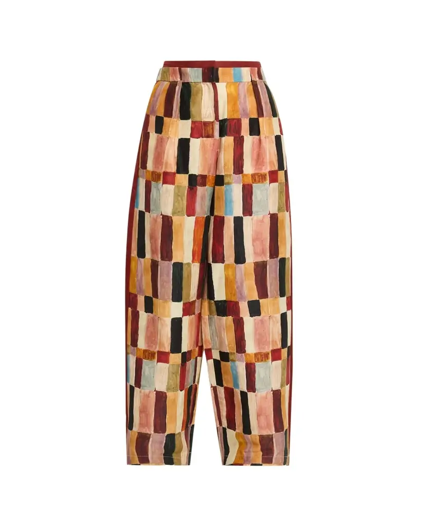 Marjorelle Silk Wide-Leg Pants Marjorelle Silk Wide-Leg Pants