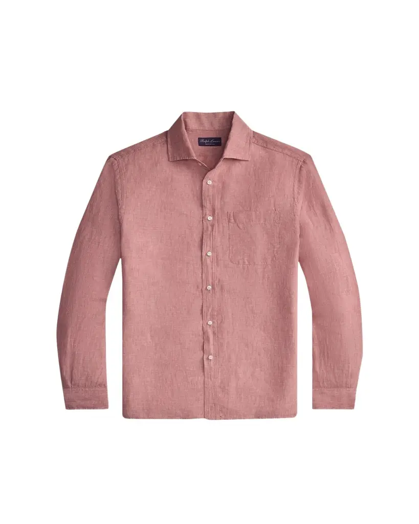Men's Linen Chambray Shirt