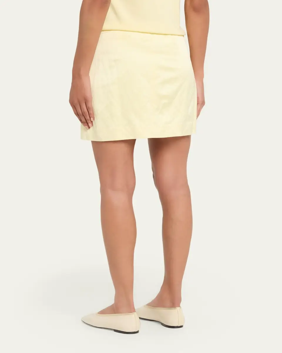 A.L.C. Petra Satin Mini Skirt | Thumbnail 3 A.L.C. Petra Satin Mini Skirt | Thumbnail 3