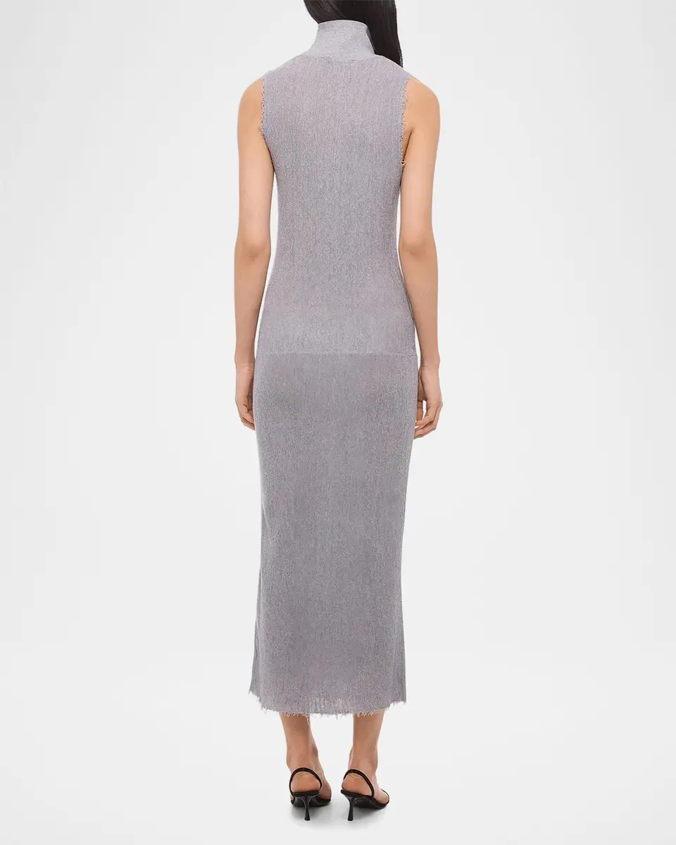 Helmut Lang Turtleneck Tank Dress | Thumbnail 3 Helmut Lang Turtleneck Tank Dress | Thumbnail 3