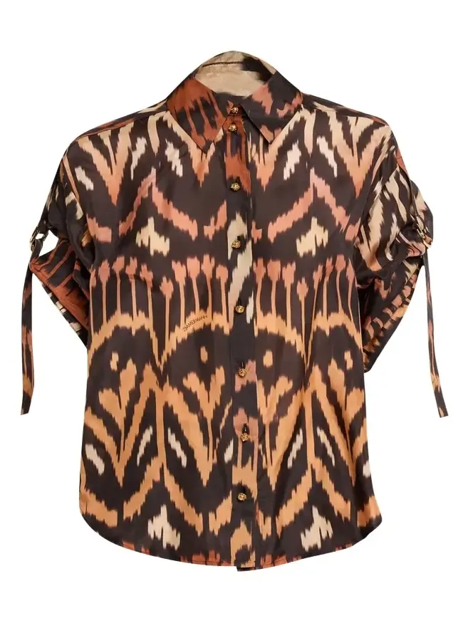 Aster Ikat Relaxed Shirt Aster Ikat Relaxed Shirt