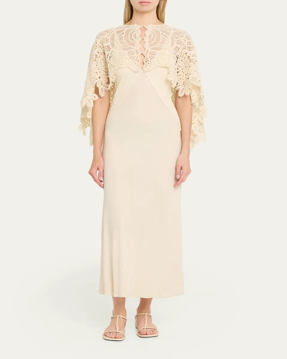 Sea Alina Lace Cape | Thumbnail 2 Sea Alina Lace Cape | Thumbnail 2