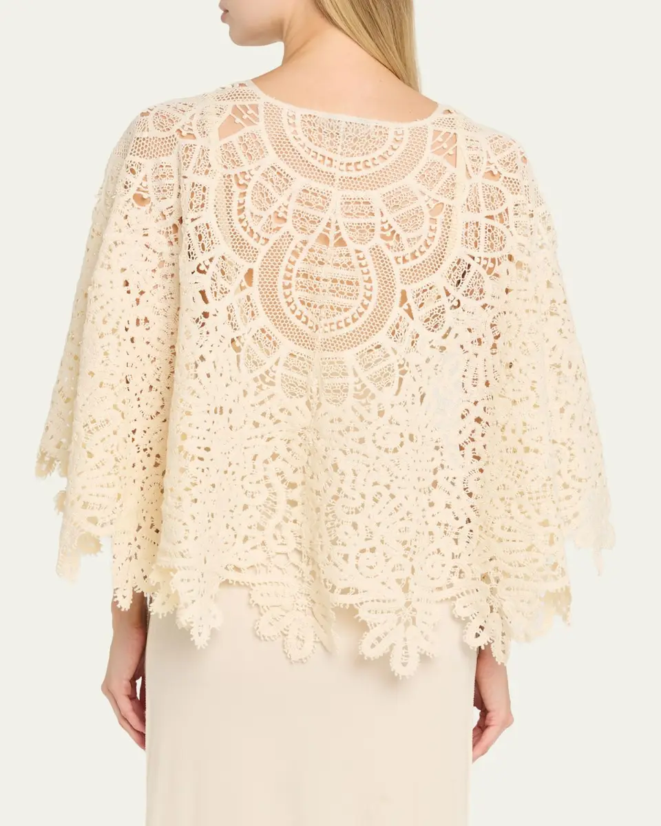Sea Alina Lace Cape | Thumbnail 3 Sea Alina Lace Cape | Thumbnail 3