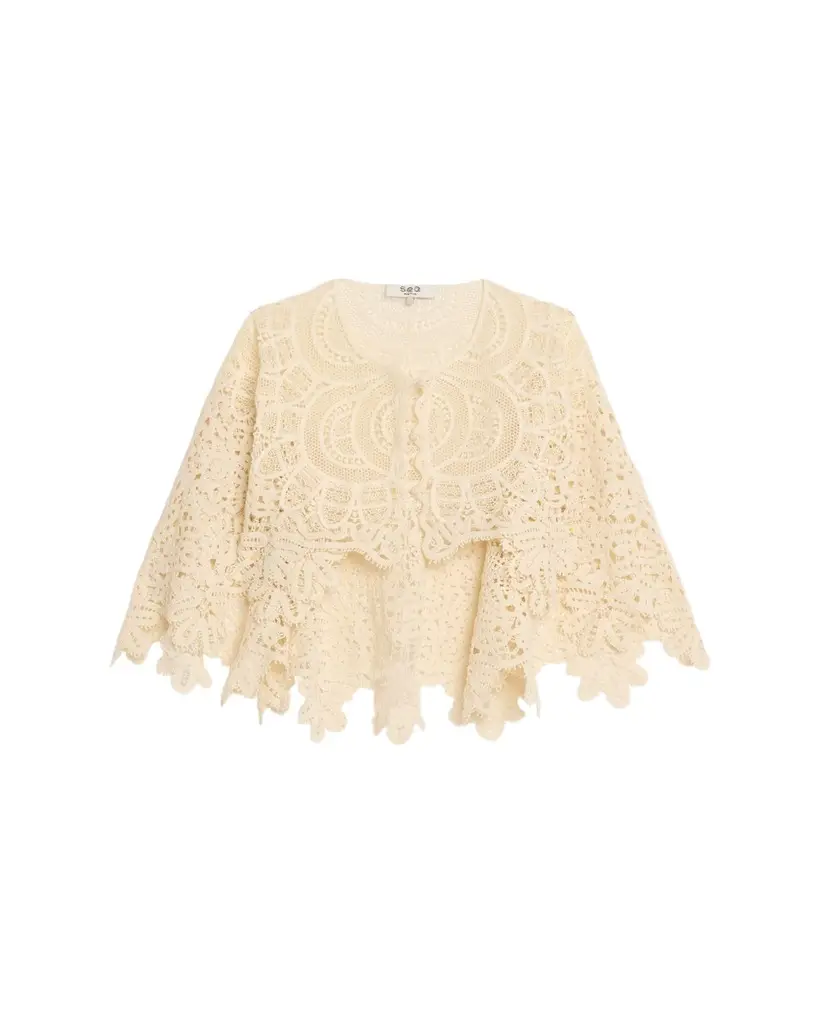 Sea Alina Lace Cape | Image 1 Sea Alina Lace Cape | Image 1