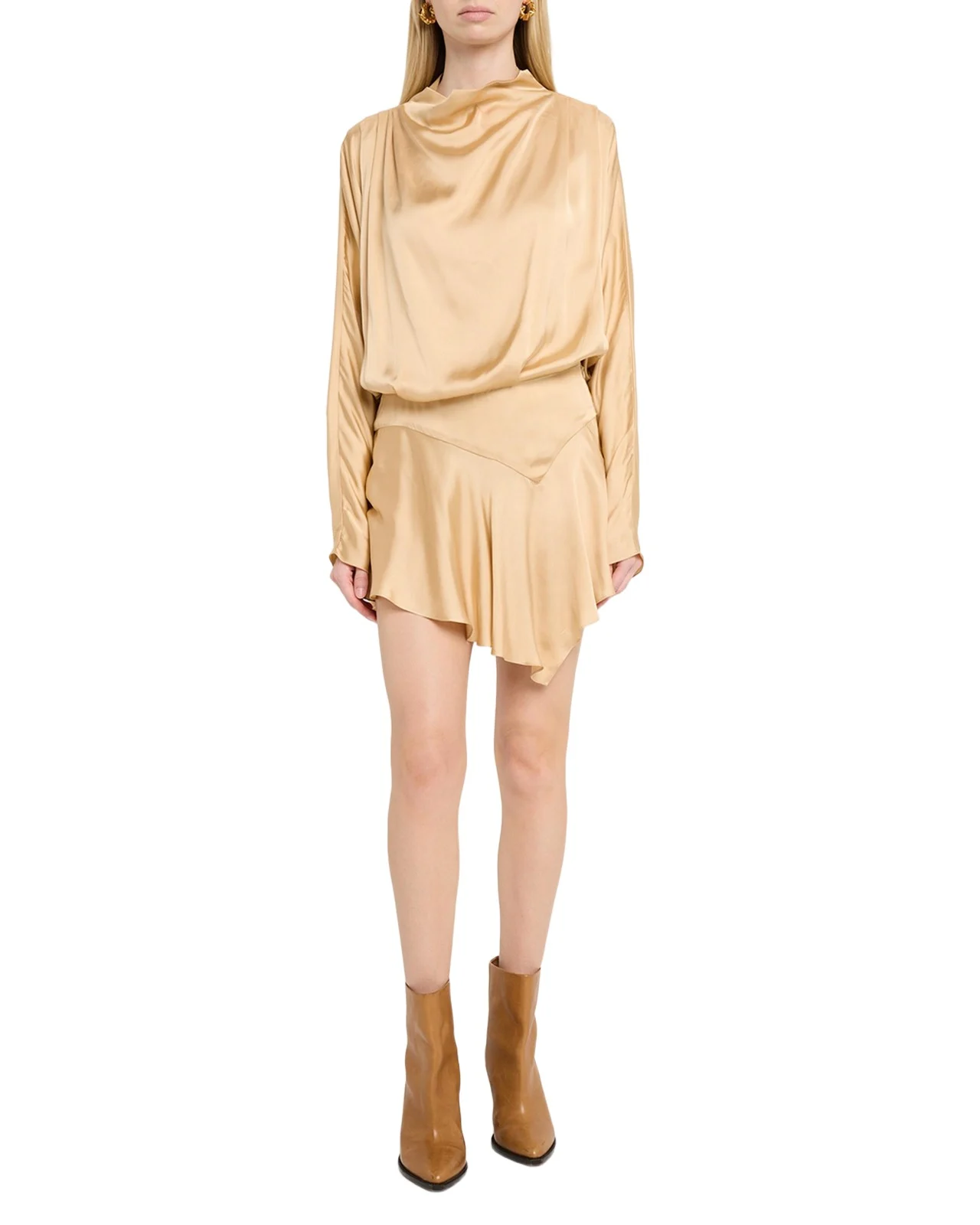 Neline Asymmetric Mini Dress Neline Asymmetric Mini Dress