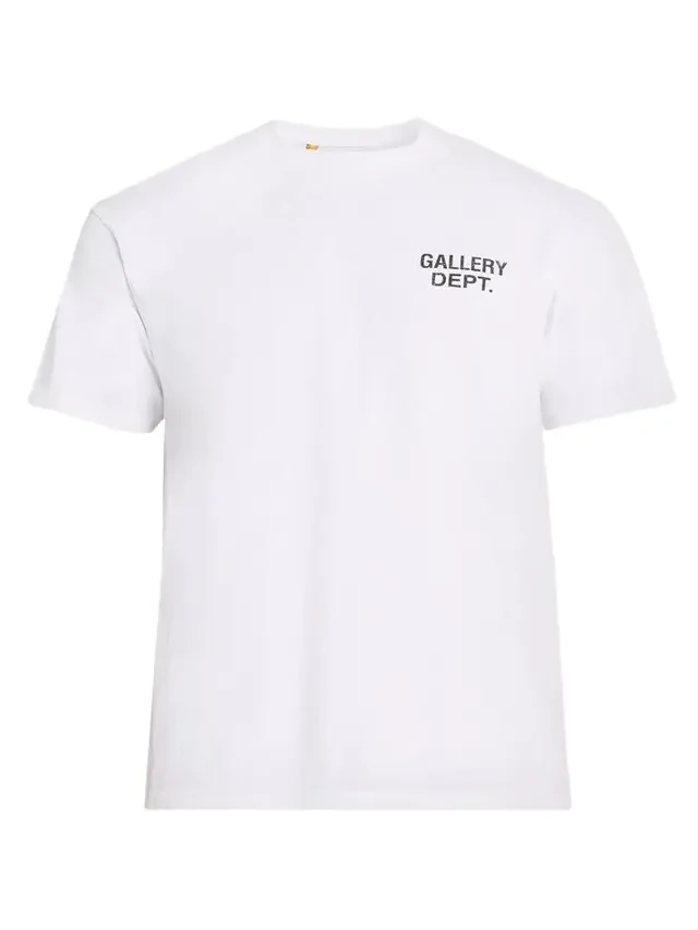 Men's Cotton Jersey Logo-Back Crewneck T-Shirt