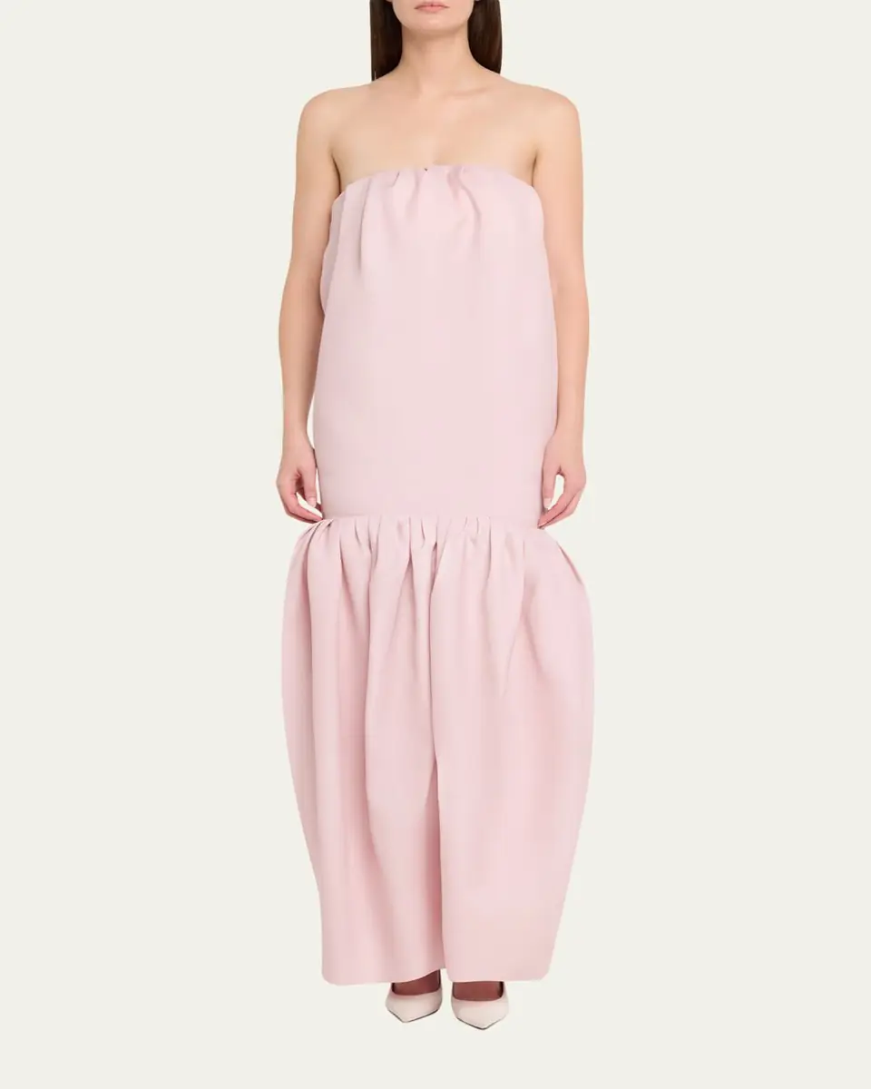 Balenciaga Strapless Double Balloon Gown | Thumbnail 2 Balenciaga Strapless Double Balloon Gown | Thumbnail 2