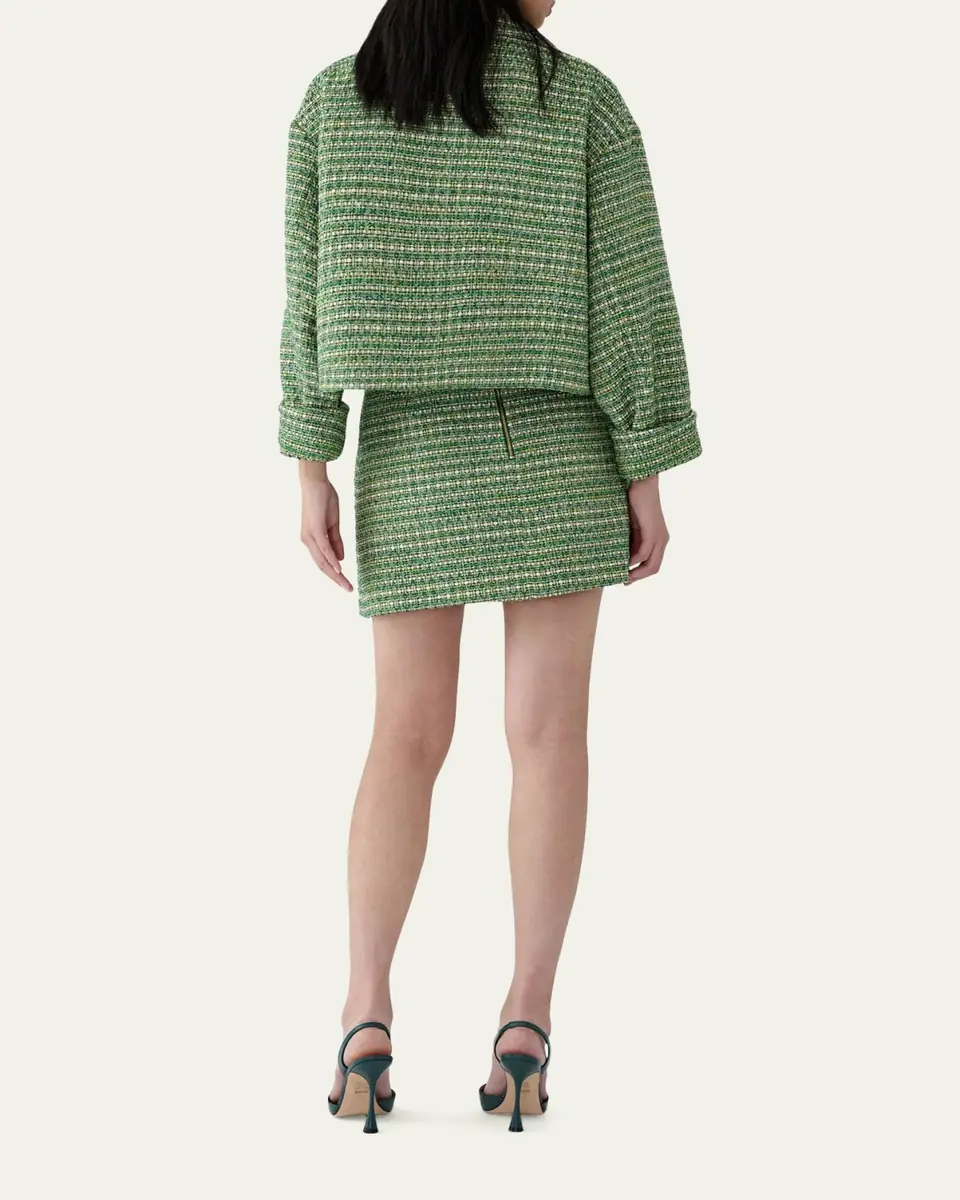 Carolina Herrera Tweed Mini Skirt | Thumbnail 3 Carolina Herrera Tweed Mini Skirt | Thumbnail 3