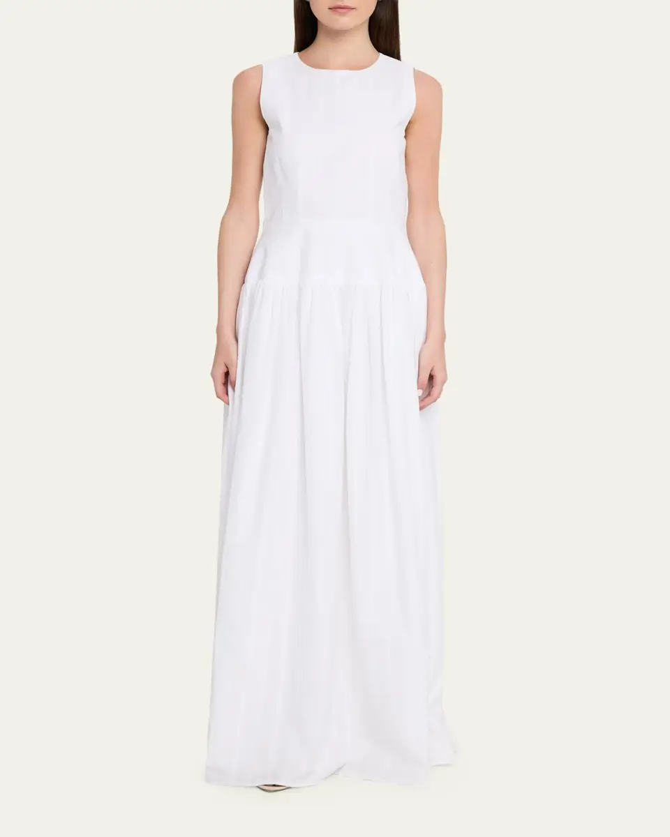 Loulou de Saison Ama Structured Maxi Dress | Thumbnail 2 Loulou de Saison Ama Structured Maxi Dress | Thumbnail 2