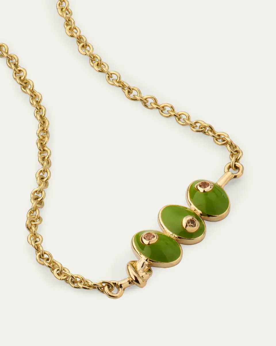Sydney Evan 14K Three Olives Fixed Bracelet | Thumbnail 3 Sydney Evan 14K Three Olives Fixed Bracelet | Thumbnail 3