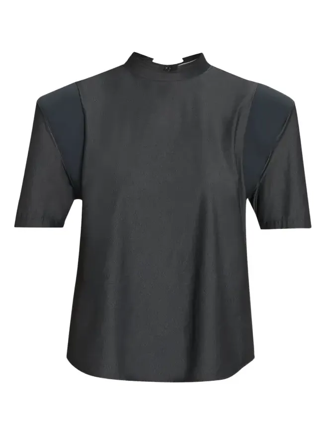Mute Exaggerated-Shoulder Top