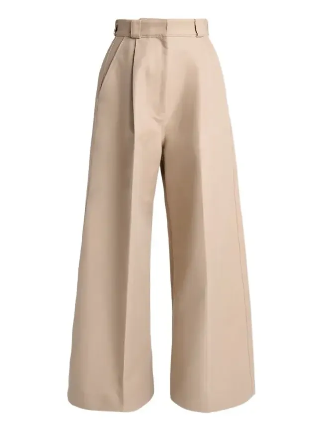 High-Rise Pleated Wide-Leg Pants High-Rise Pleated Wide-Leg Pants