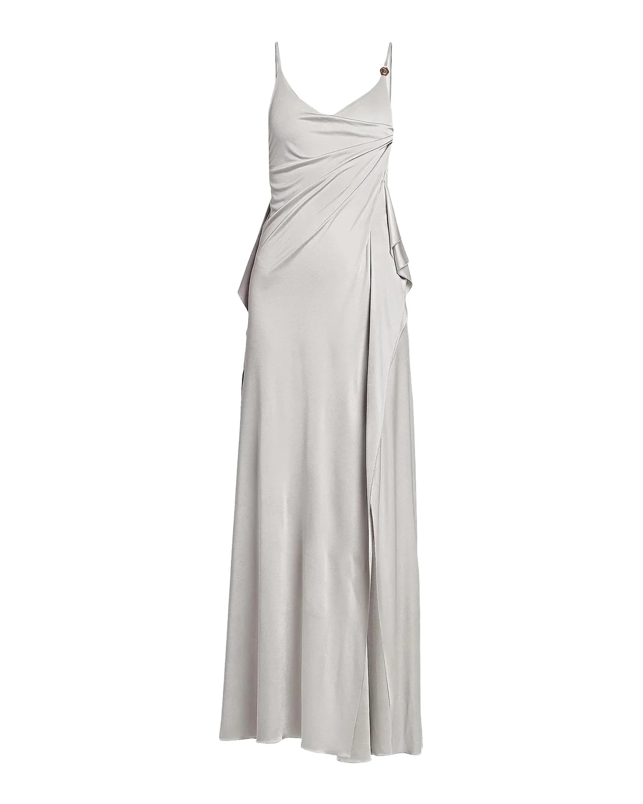 Draped Satin Viscose Gown Draped Satin Viscose Gown