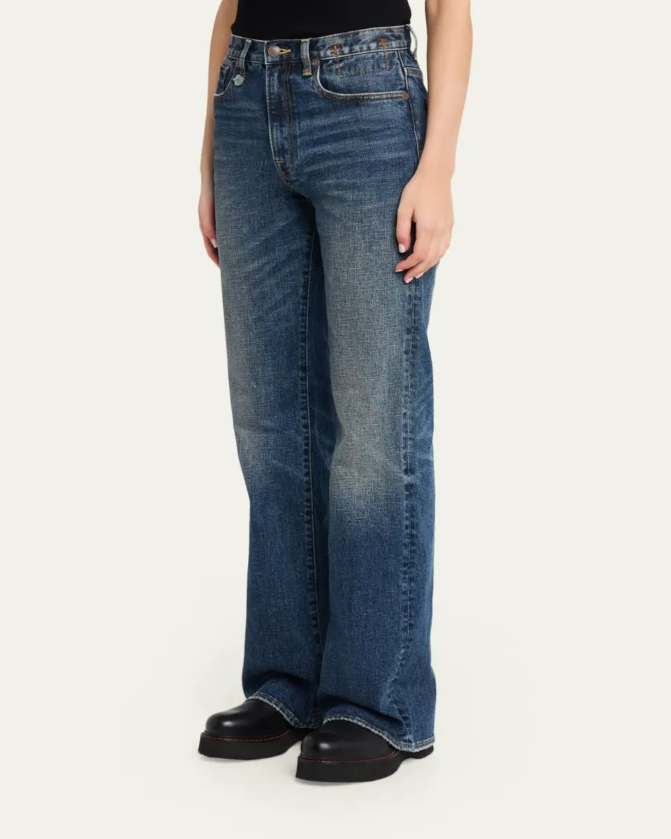 R13 Jane High-Rise Straight Jeans | Thumbnail 4 R13 Jane High-Rise Straight Jeans | Thumbnail 4