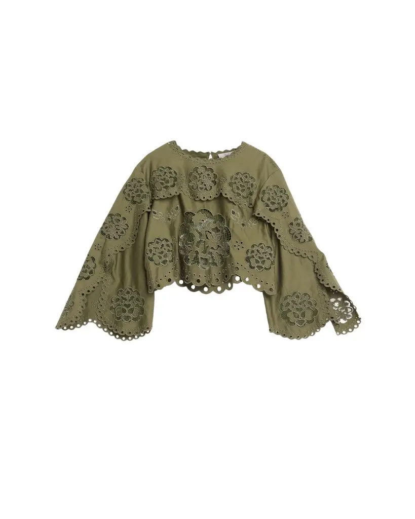 Sea Gardener Embroidered Blouse | Image 1 Sea Gardener Embroidered Blouse | Image 1