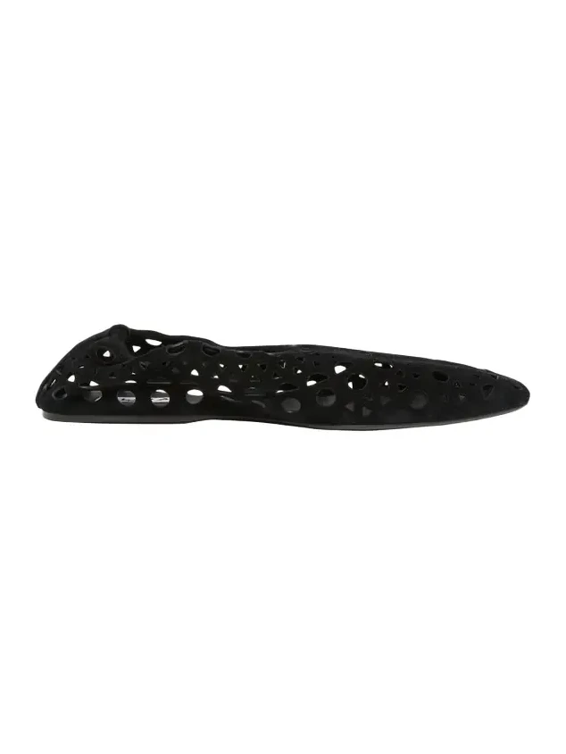 Alaïa Neo Vienne Suede Slippers