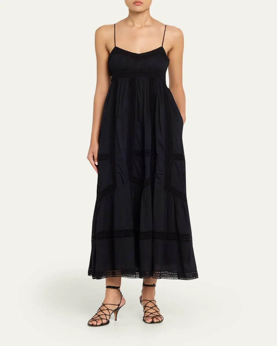 Ulla Johnson Romilly Embroidered Cotton Maxi Dress | Thumbnail 2