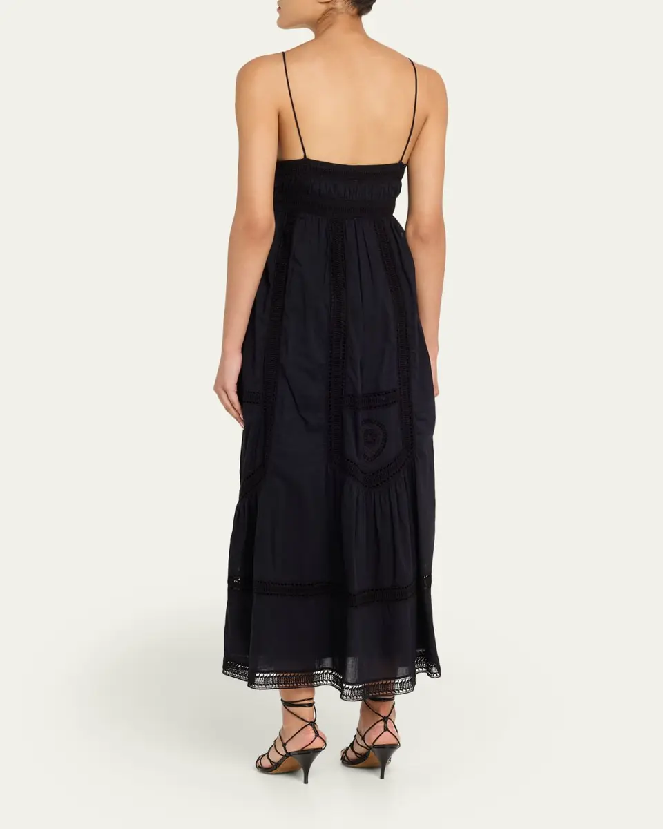 Ulla Johnson Romilly Embroidered Cotton Maxi Dress | Thumbnail 3