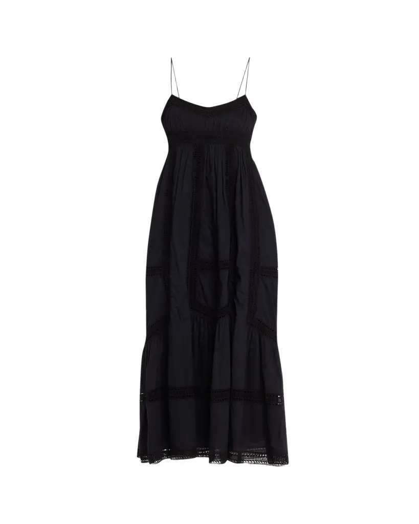 Ulla Johnson Romilly Embroidered Cotton Maxi Dress | Image 1 Ulla Johnson Romilly Embroidered Cotton Maxi Dress | Image 1