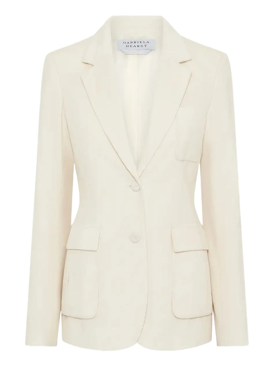 Louisa Corduroy Single-Breasted Blazer Louisa Corduroy Single-Breasted Blazer