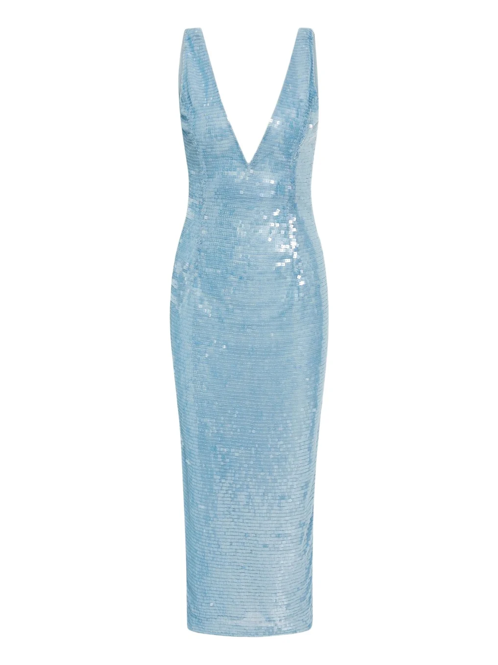 RACHEL GILBERT Tamzin Sequined Sleeveless Column Midi Dress