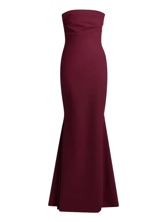 Vepse Strapless Mermaid Gown