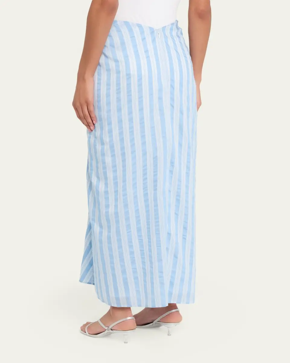 Simkhai Liorra Draped Midi Skirt | Thumbnail 3