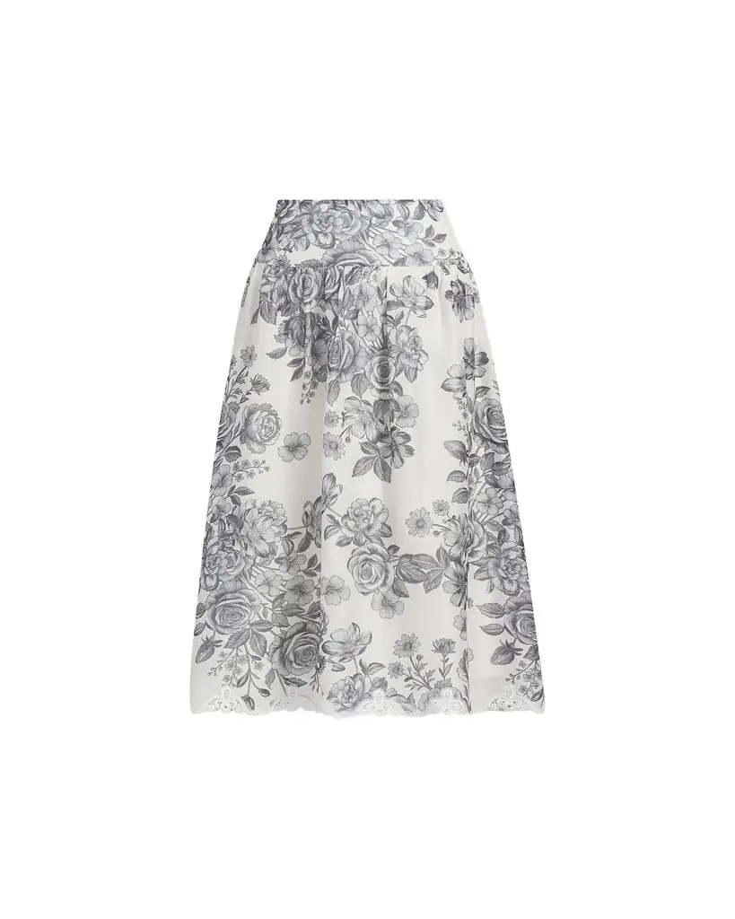 Kobi Halperin Lidia Floral-Print Midi Skirt | Image 1 Kobi Halperin Lidia Floral-Print Midi Skirt | Image 1