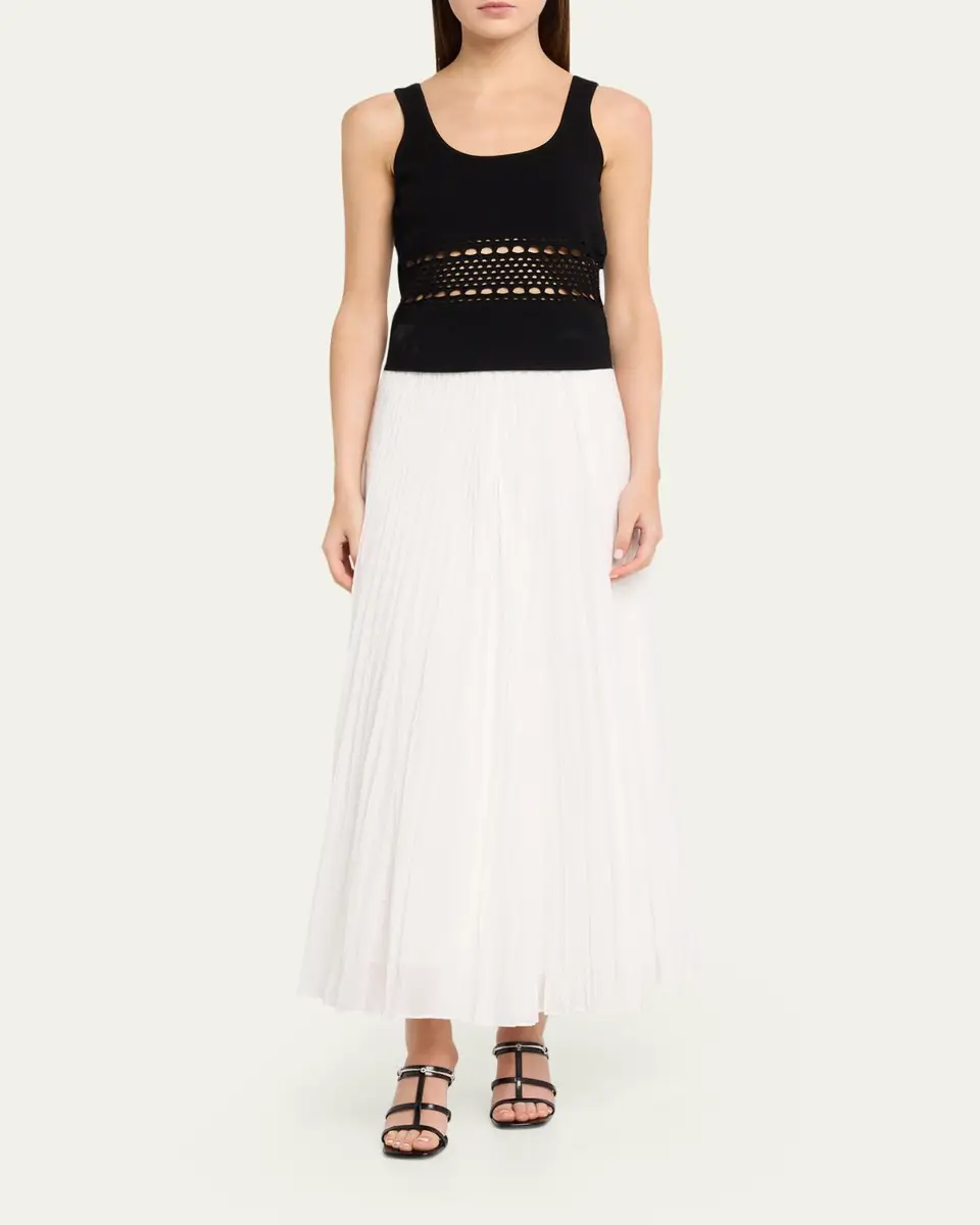 Simkhai Fitzgerald Open-Work Tank Top | Thumbnail 2