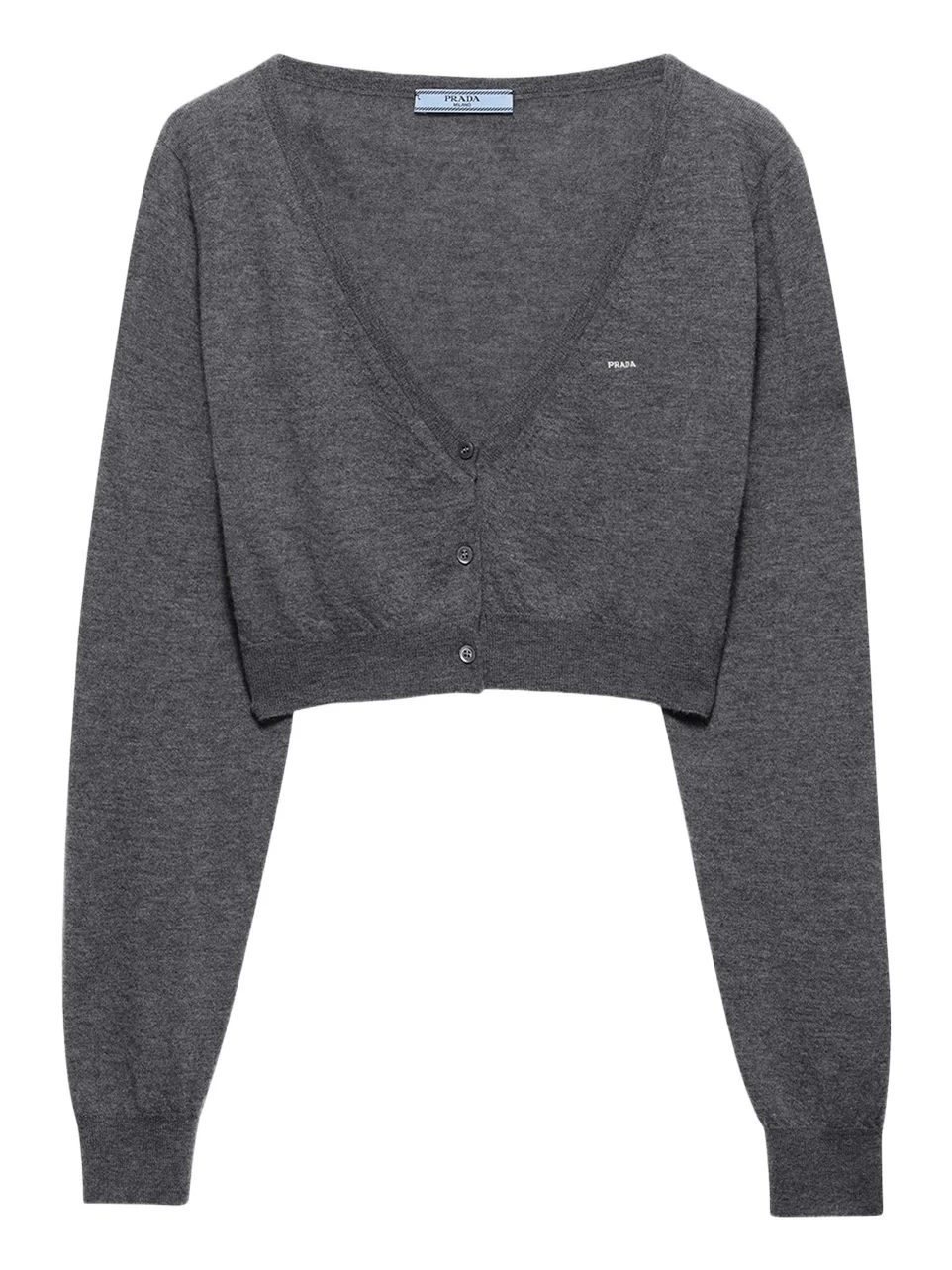 Cashmere V-Neck Crop Cardigan Cashmere V-Neck Crop Cardigan