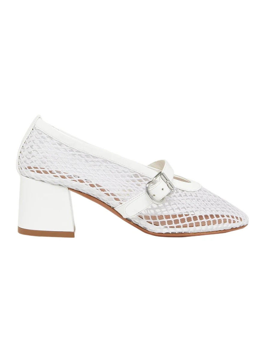 55mm Fishnet Ballerina Pumps 55mm Fishnet Ballerina Pumps