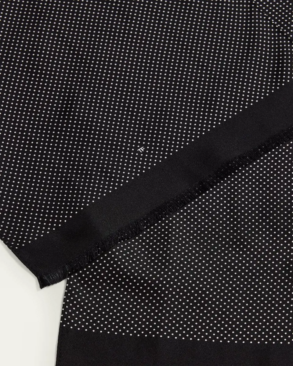 Tom Ford Micro Polka Dot Silk Scarf | Thumbnail 8 Tom Ford Micro Polka Dot Silk Scarf | Thumbnail 8