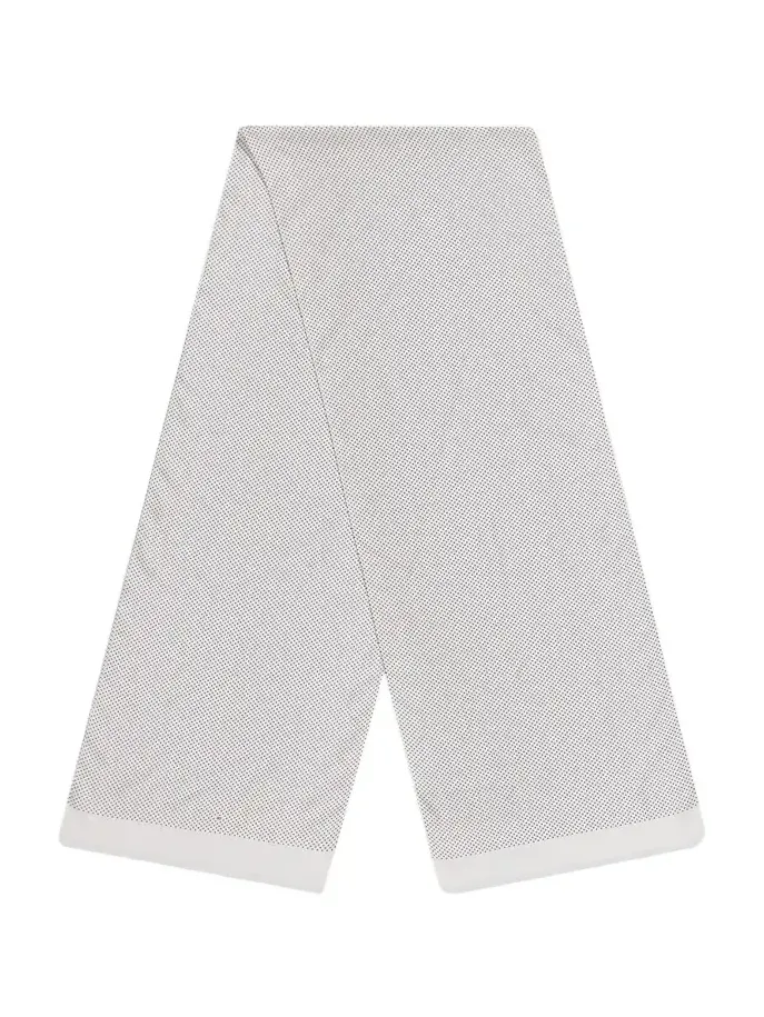 Tom Ford Micro Polka Dot Silk Scarf