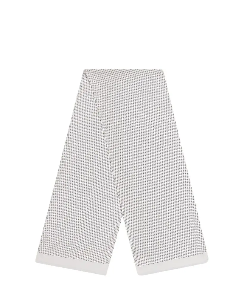 Tom Ford Micro Polka Dot Silk Scarf | Image 1 Tom Ford Micro Polka Dot Silk Scarf | Image 1
