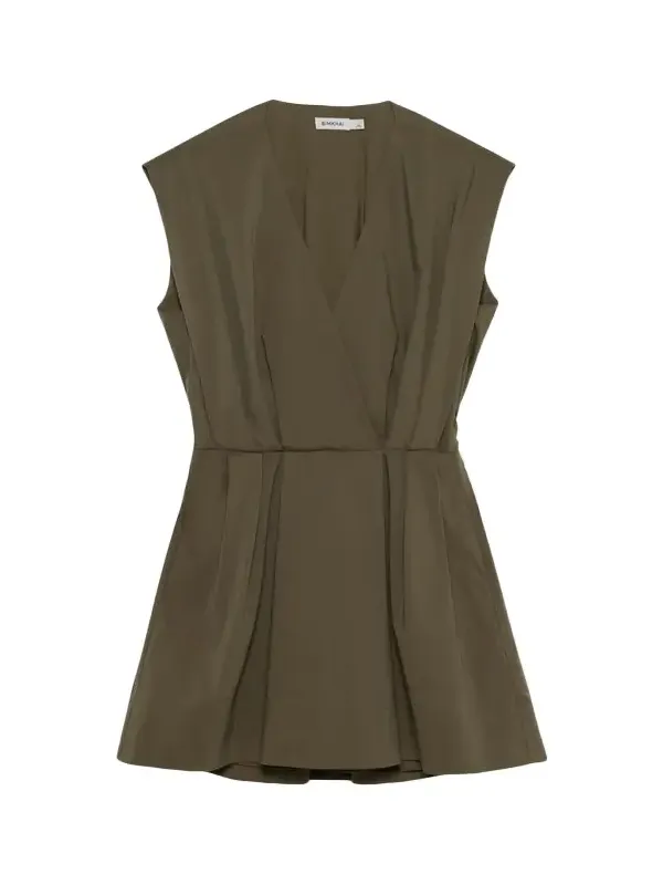 Sefi V-Neck Cotton Mini Dress Sefi V-Neck Cotton Mini Dress