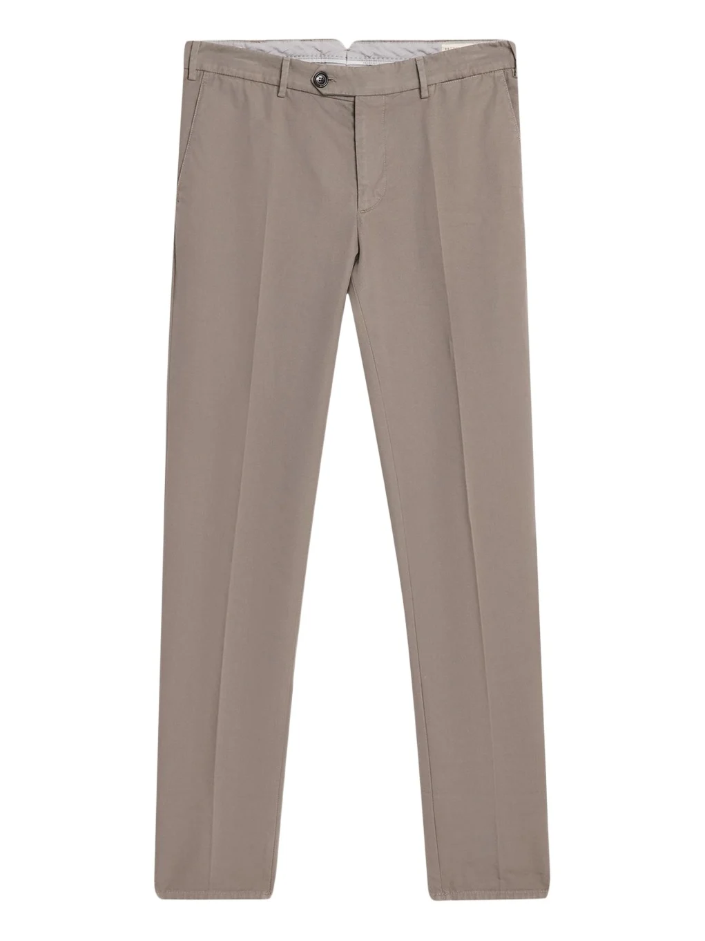 Brunello Cucinelli Men's Cotton Straight Leg Flat-Front Pants