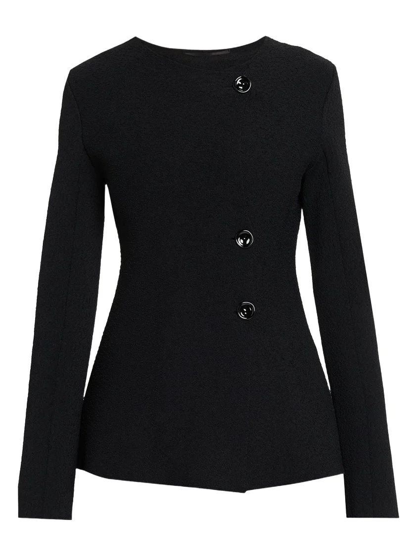 Proenza Schouler Sukki Boucle Collarless Jacket