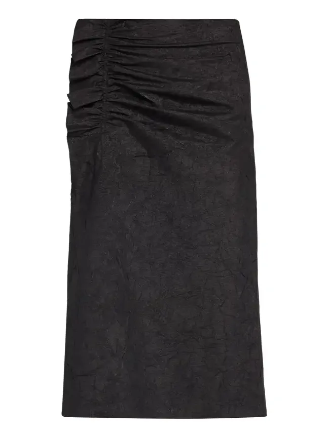 Ellis Taffeta Midi Skirt