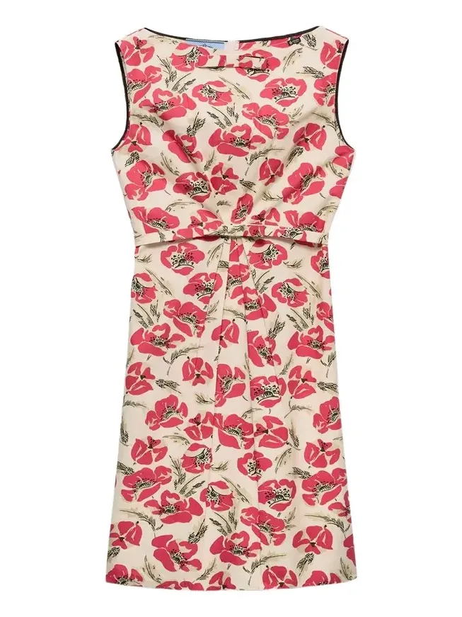 Floral Soft Poplin Dress Floral Soft Poplin Dress